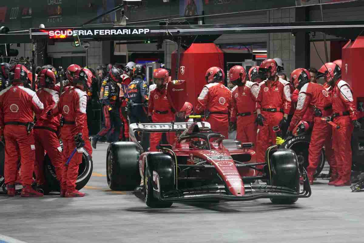 Sorpresa al box Ferrari nel Gp di Las Vegas