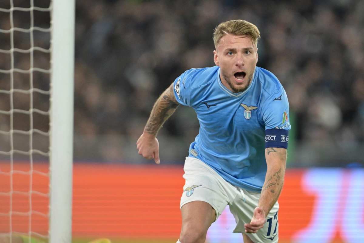 Immobile ha ricevuto un premio speciale con la Lazio