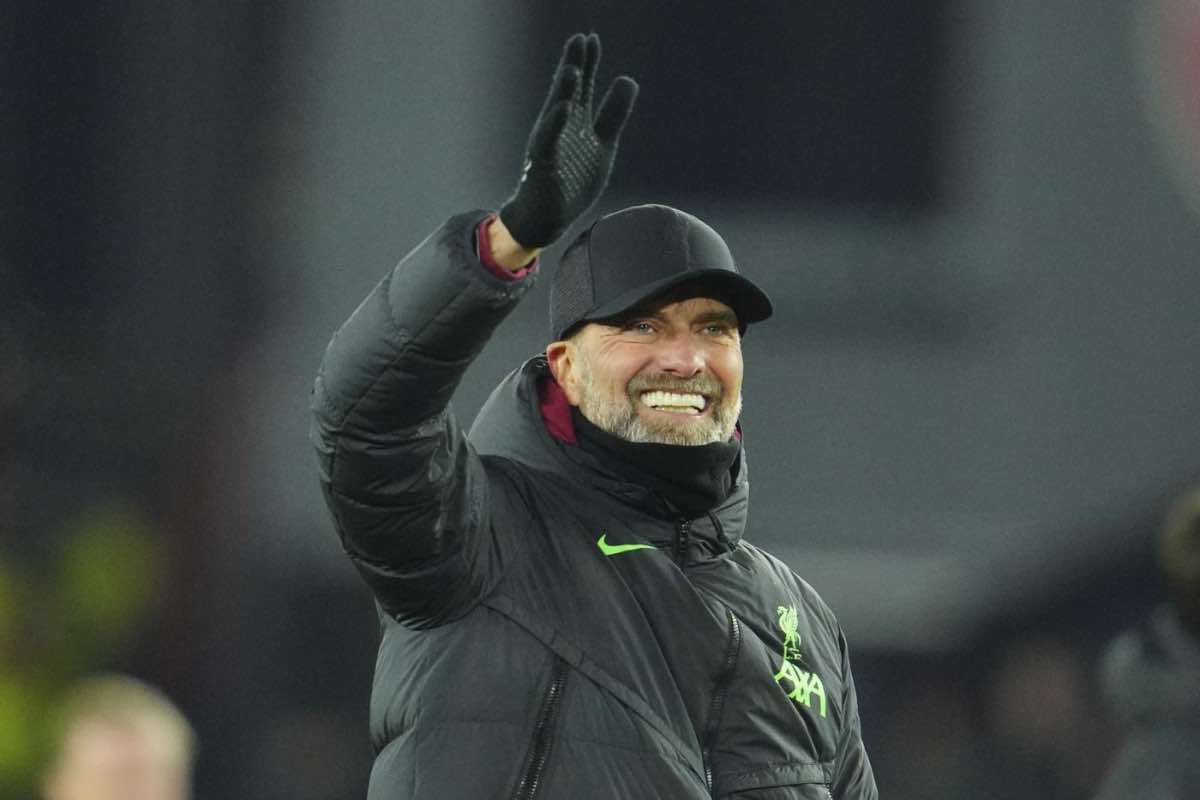 Addio Klopp al Liverpool: dall'Italia il sostituto