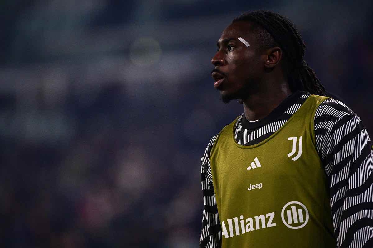 Moise Kean in campo: brutte notizie, salta l'affare con l'Atletico 