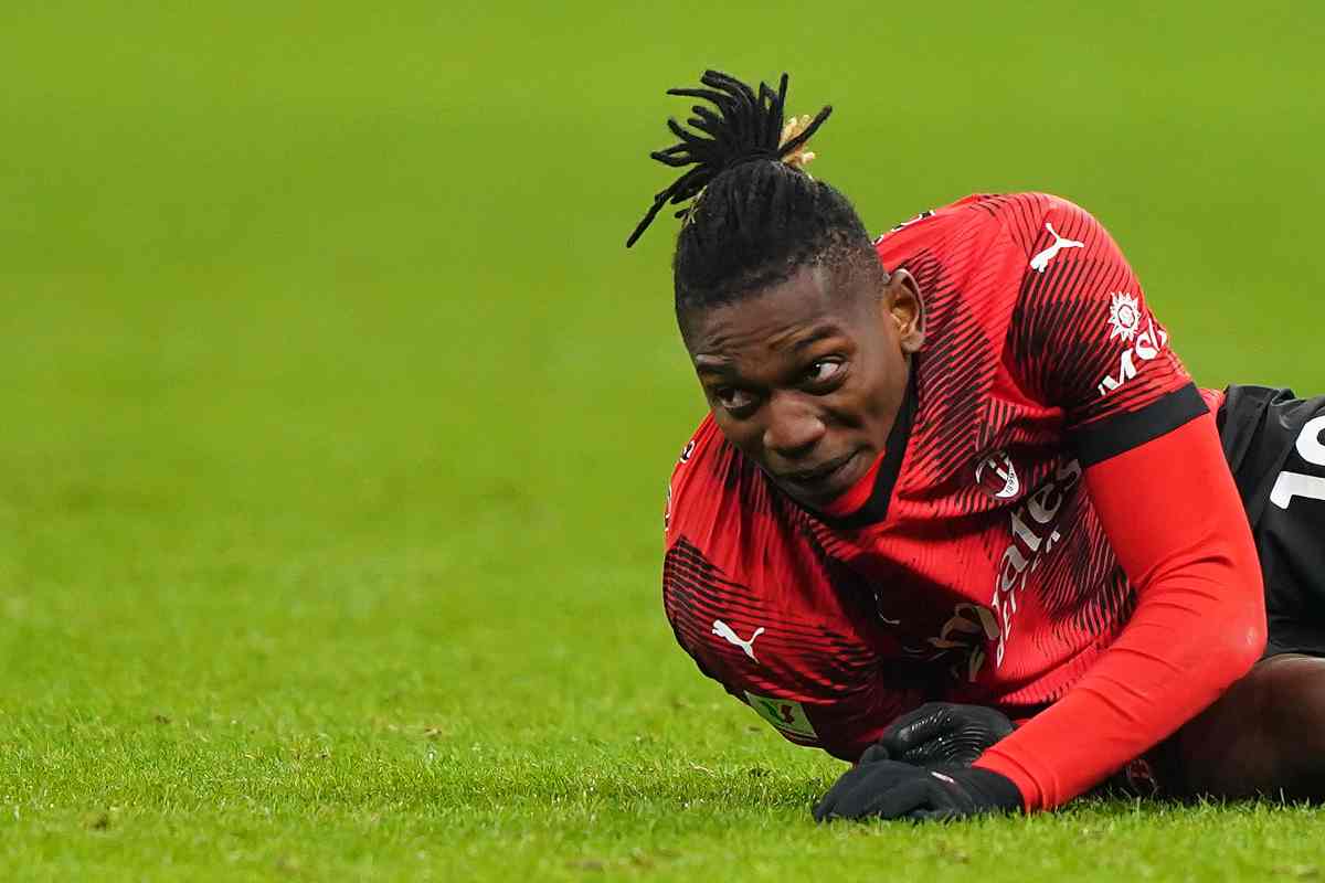 Rafael Leao lascia il Milan