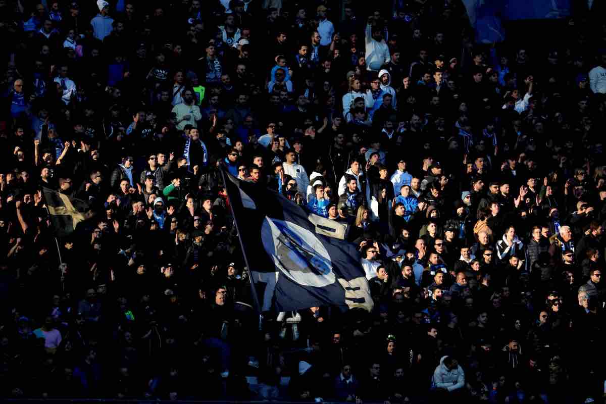 Tifosi del Napoli allo stadio 