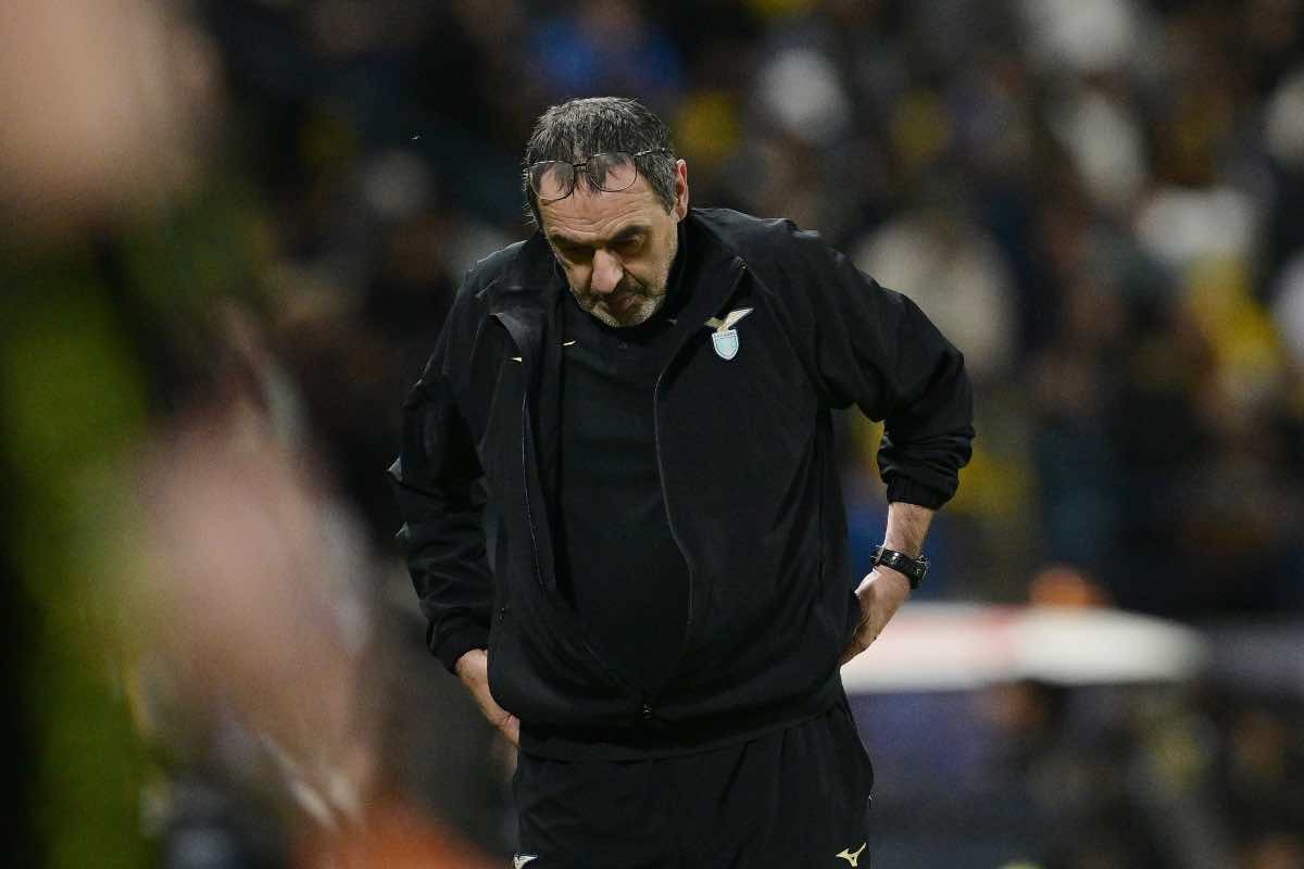 Maurizio Sarri teso a bordocampo, spunta lo sfogo 