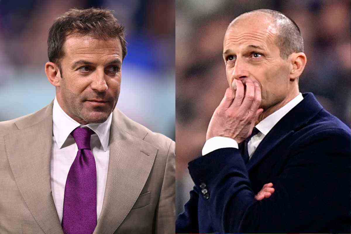 Esonero Allegri: parla Del Piero