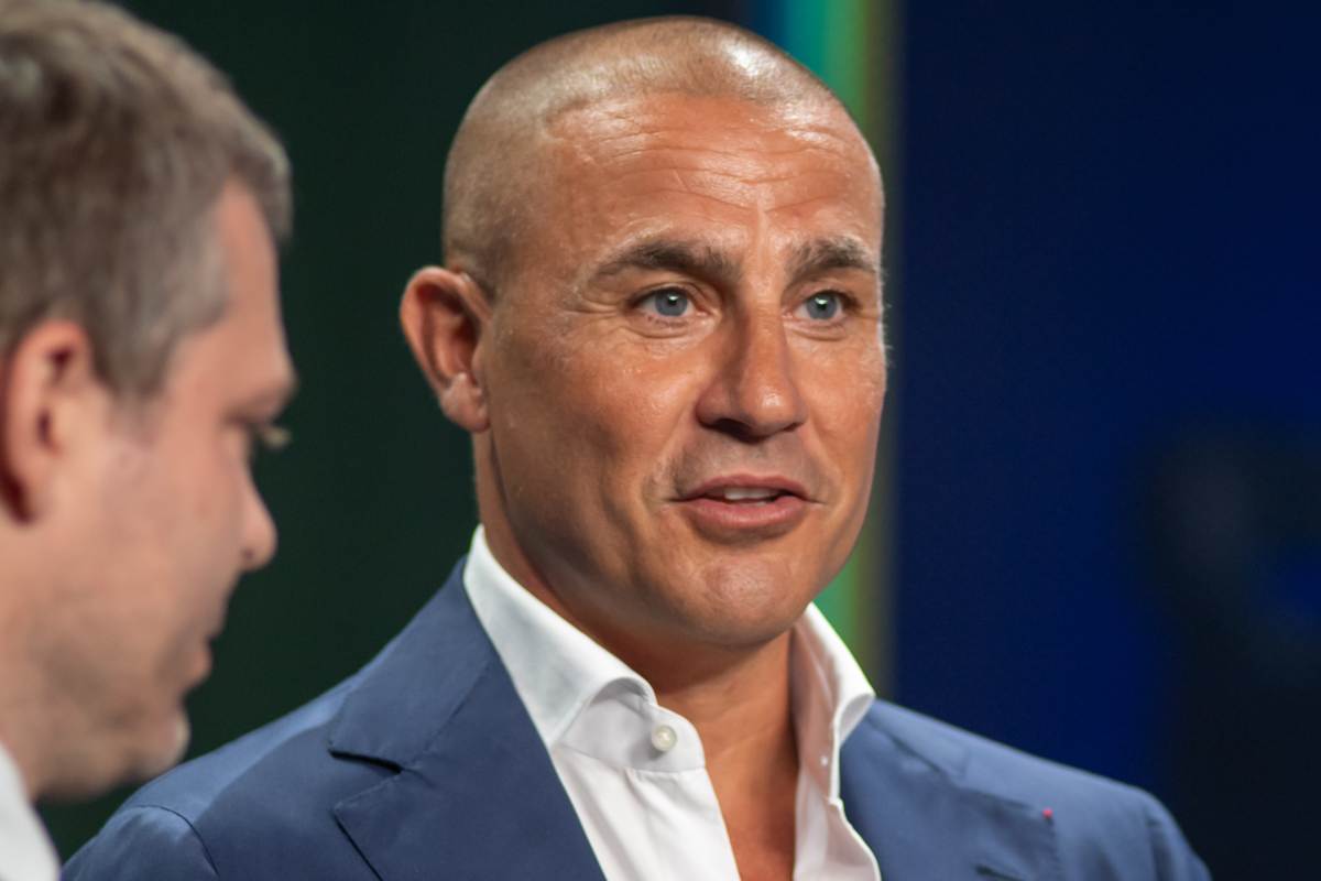 Fabio Cannavaro in pole per diventare l'allenatore del Bari