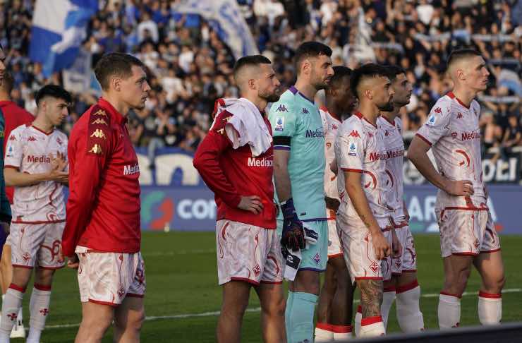 Contestazione tifosi Fiorentina