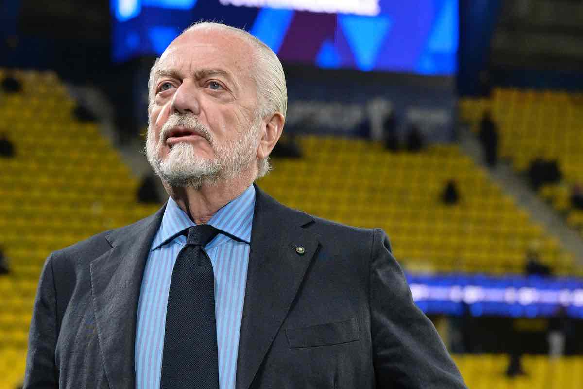 Aurelio De Laurentiis, la decisione sulla lista Champions ed il futuro di Zielinski