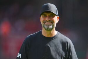 Klopp sorridente