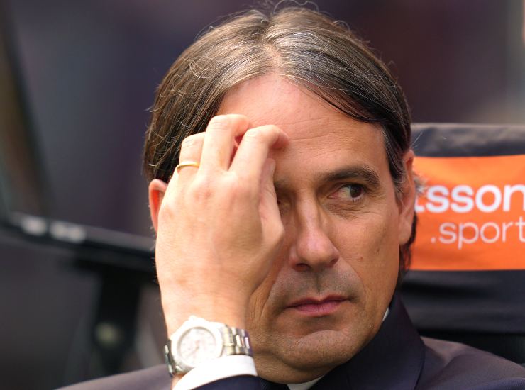 Inzaghi in primo piano
