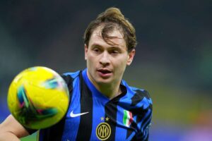 Barella in azione