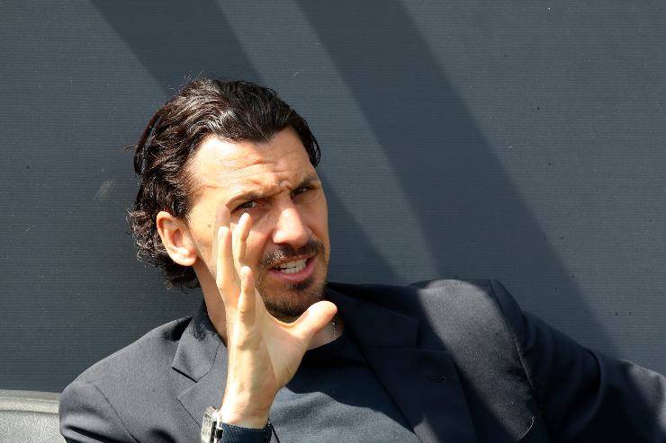 Ibra in panchina