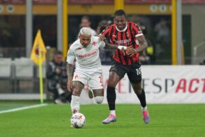 Dodo e Rafael Leao in azione