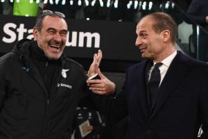 Sarri insieme ad Allegri