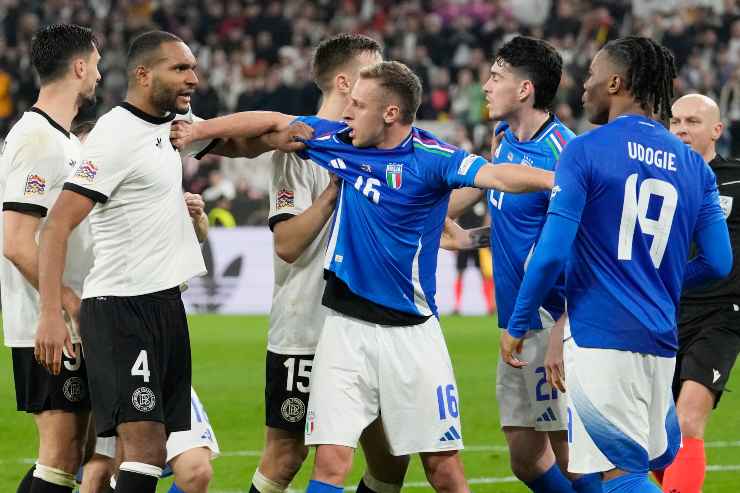 Tah in campo contro l'Italia