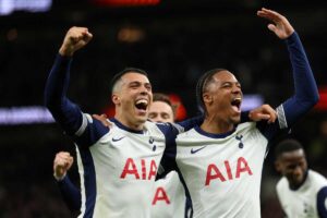 Tottenham esultanza