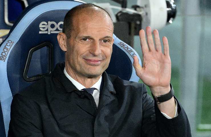 Allegri saluta