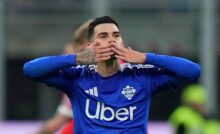 Da Cunha esulta dopo un gol