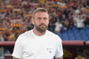 Daniele De Rossi in primo piano