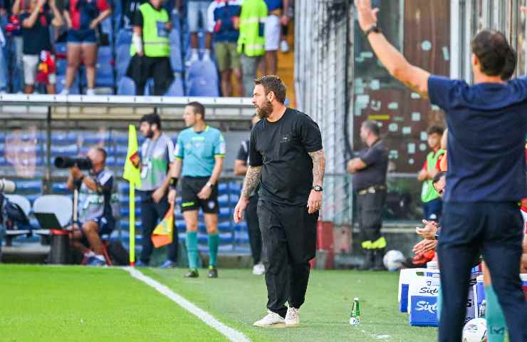Daniele De Rossi in panchina