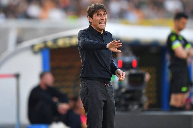 Conte in panchina