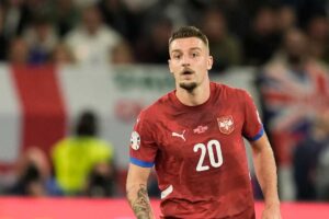 Milinkovic-Savic in azione