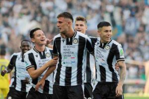 Udinese esultanza